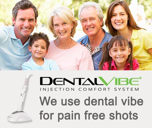 Pain free dentistry with DentalVibe